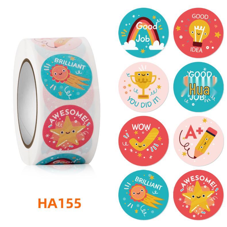 500 Sheets of Cute Animal Motivational Stickers for Kids - Reward, Praise, and Encourage Students