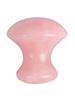 1 Pcs Natural pink crystal jade mushroom head massage powder stone eye facial part facial beauty energy stone