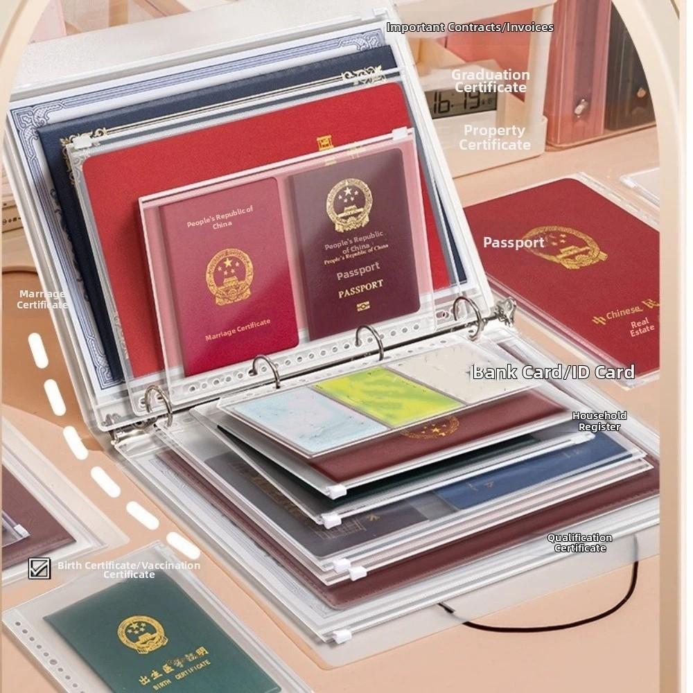 A4/A5/B5 Zip File Bag Waterproof Miscellaneous Storage Organizer File Binder  Office Supplies