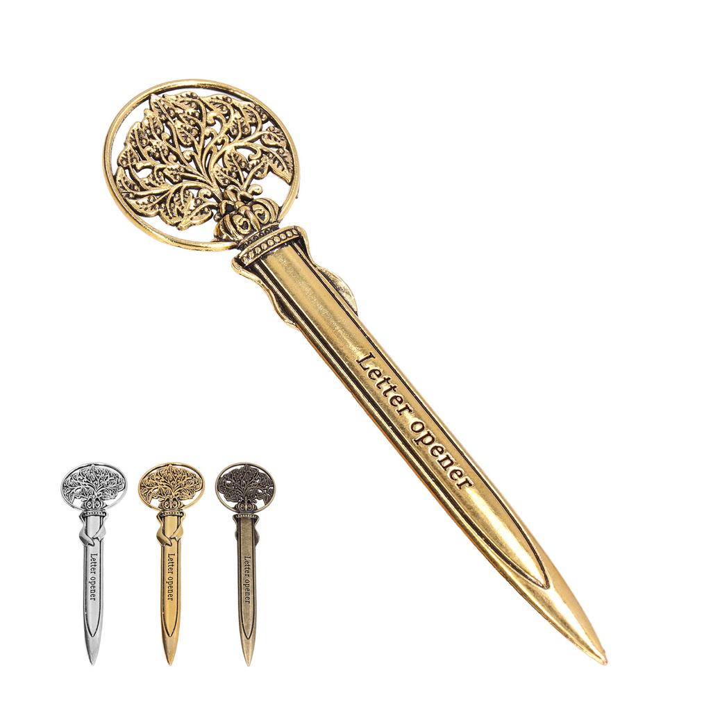 Otwieracze do listów Retro Eleganckie Bezpieczne Wygodne Praktyczne Kompaktowe Przenośne Koperty Sl