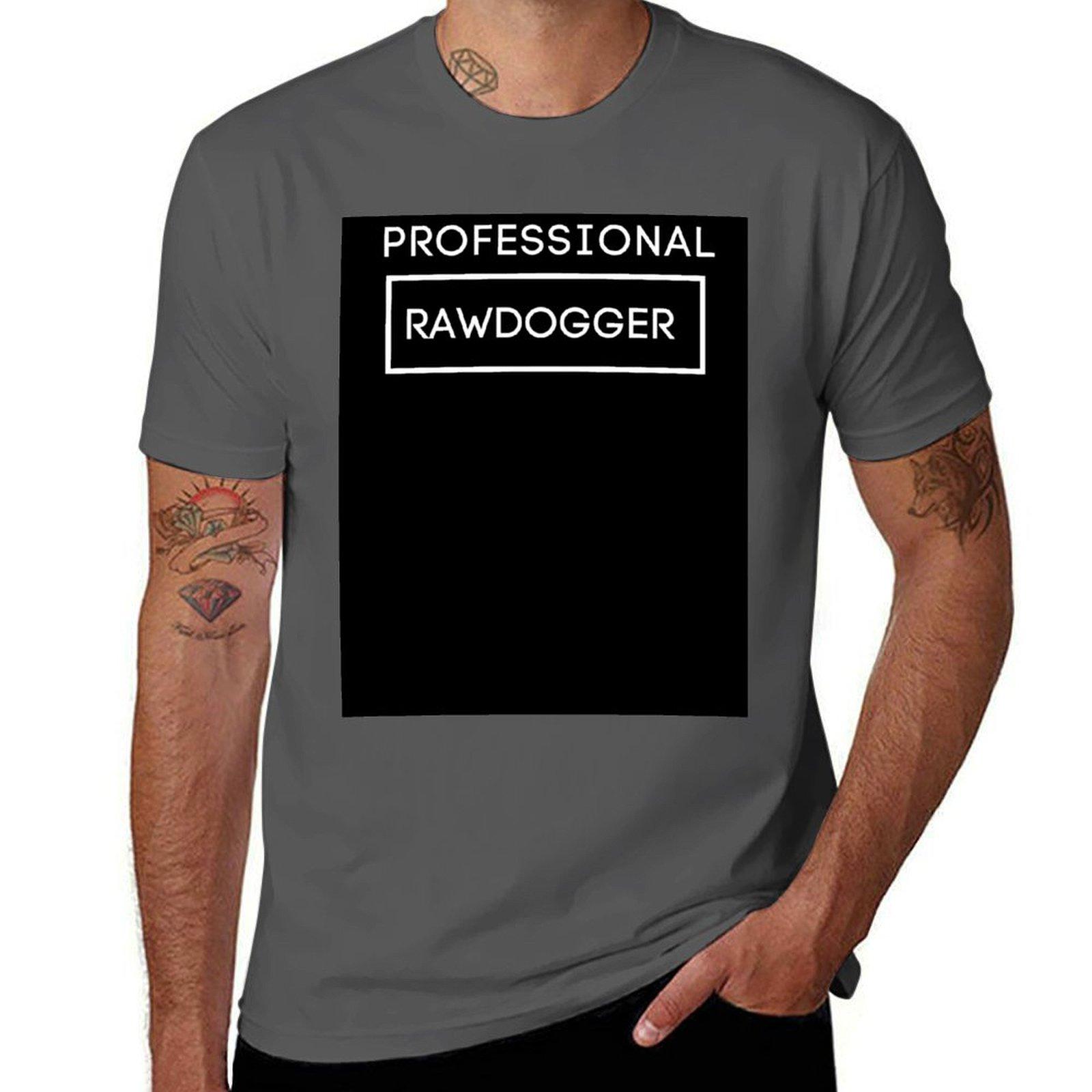 

Professional Rawdogger Sweatshirt and Hoodies T-Shirt t shirts for man cotton soft man t shirts cotton T-Shirt 4XL
