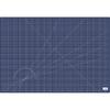 OLFA Rotary Mat A1 620x900x15mm with Grid and Angled Lines, Navy RM-A1-EC Cutting Mat