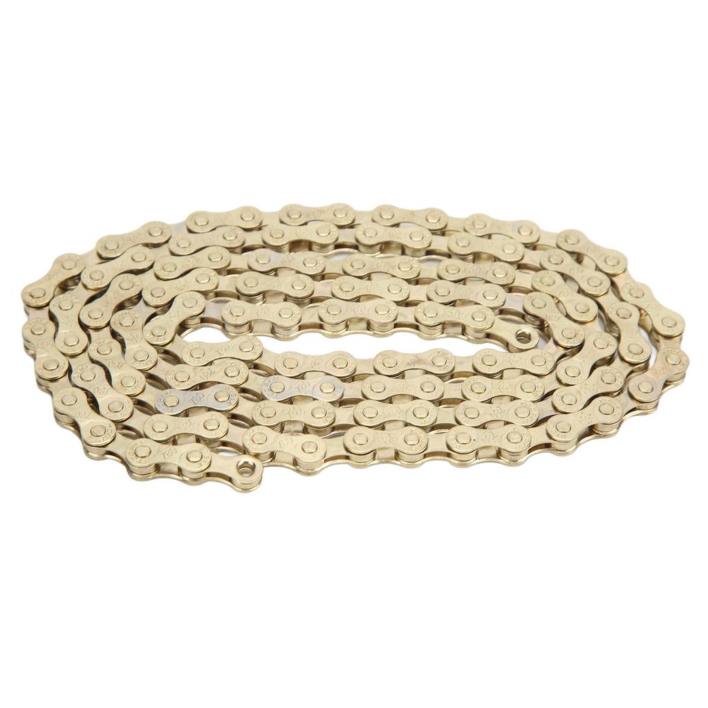 Bike Chain Electroplated Rustproof Carbon Steel 8 Speed Bike Chain for Mountain Bike Road Bike