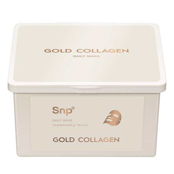 

SNP Gold Collagen Daily Mask Pack 350г, 30 шт, 1 шт Популярная корейская косметика