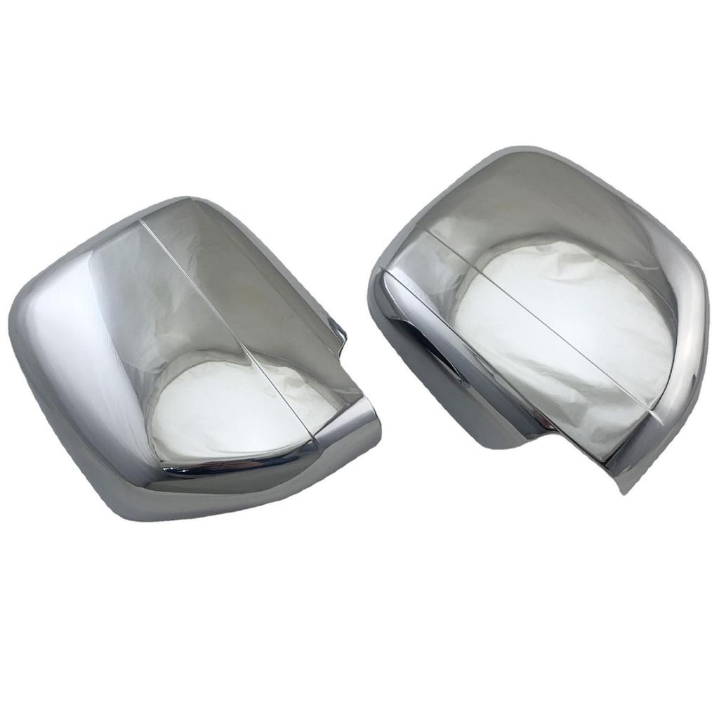 Compatible Exterior Accessories for 1996-2000 Toyota Noah: Rearview Mirror Covers, Door Handle Bowls, Handles, and Taillight Covers.