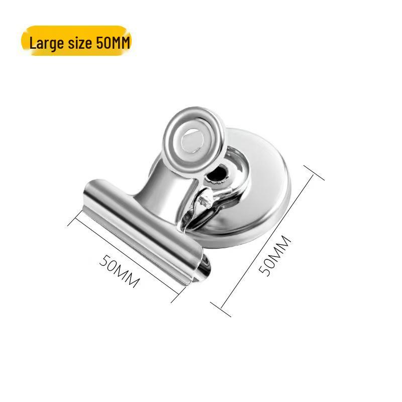 Metallischer Magnetclip: Büro, Finanzen, Ticket-Halter & Kühlschrank-Siegel