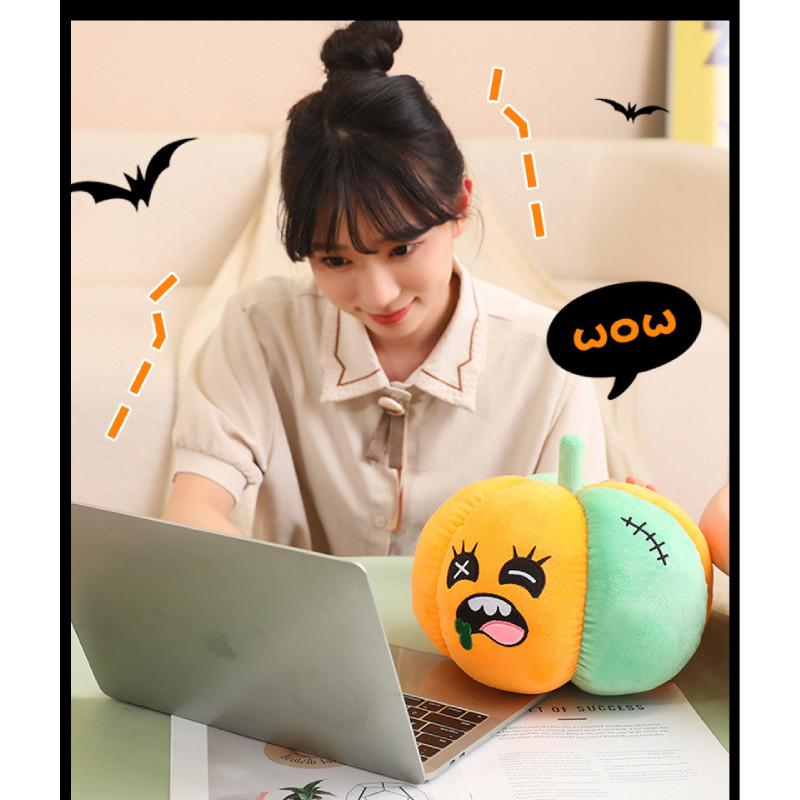 Zombie Delightful Pumpkin Stuffed Toy Halloween Kids Room Decor Gift Children