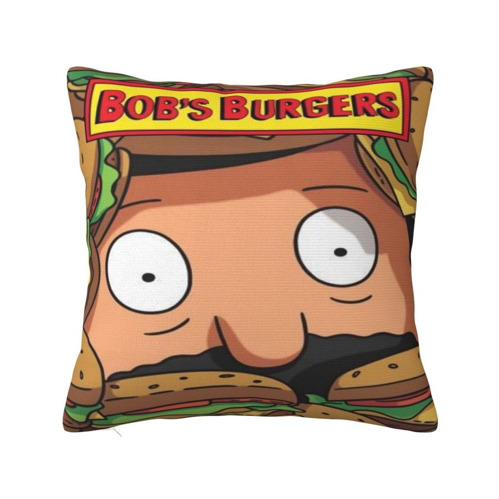 Trendy Car Bobs Funny B-Burgersdecoration Pillowcase Accessories Pillow Covers Square Multiple Sizes