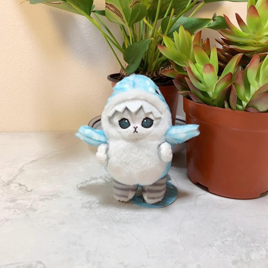 Adorable Plush Cat Keychain Cute Standing Cat Stuffed Animal Charm