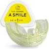 A SMILE Children's Mouthpiece (Soft) for Teeth Grinding Prevention, Smile Laboratory Clear