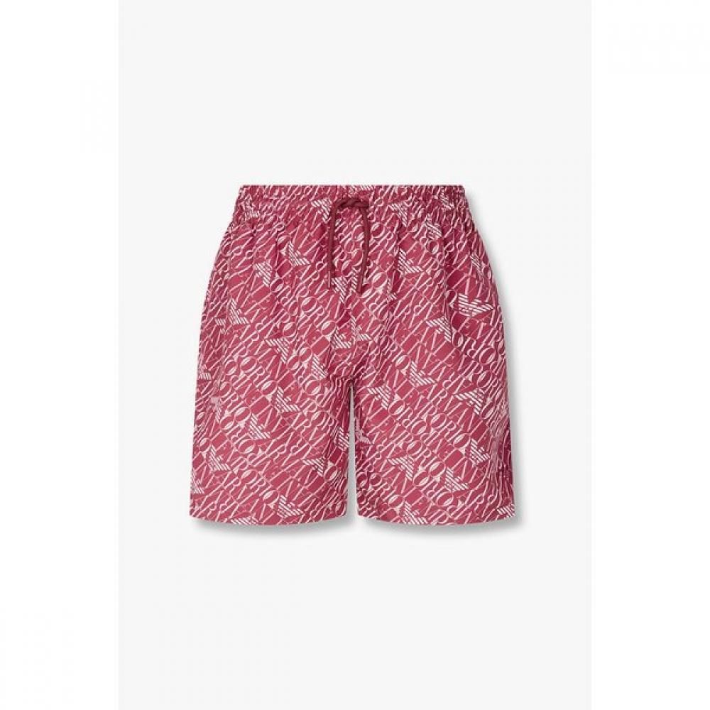 Emporio Armani Men S Diagonal Logo Swim ShortS 0816121164 M(100)