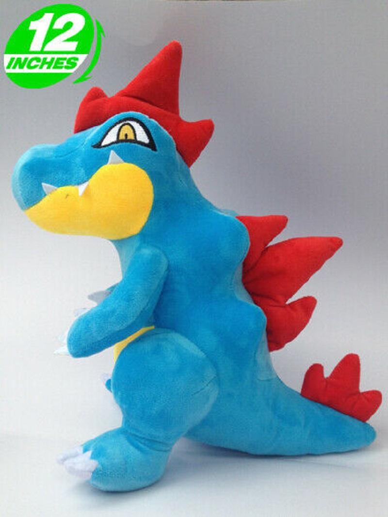 Adorable 12  Pokemon Feraligatr Plush Toy Soft Stuffed Doll Perfect For Kids  Gifts