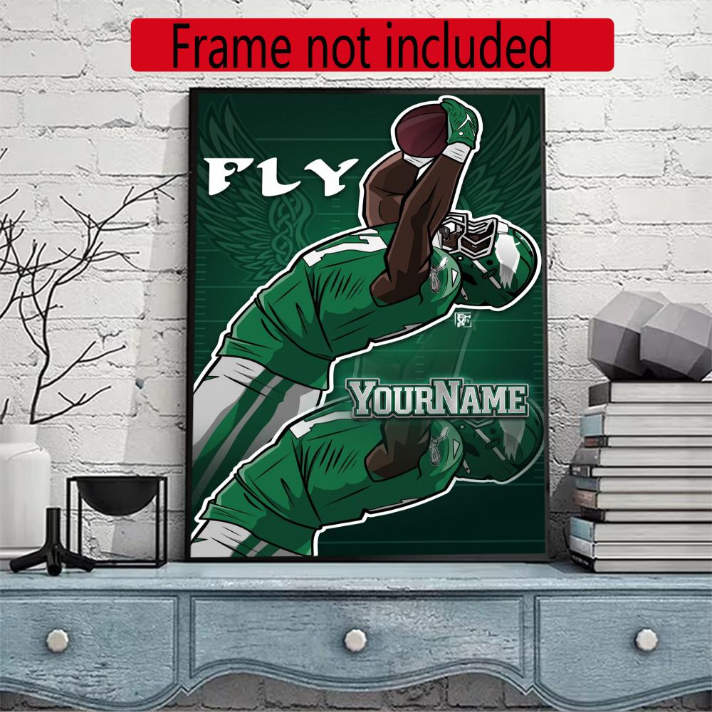 Philadelphia Eagles Personalized Name Diamond Paintings Mosaic Wall Round Diamond Art Painting Kits Embroidery Crystal Accessories Frameless