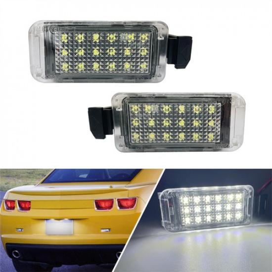 

2Pcs Car White LED License Plate Light Tag Lamp For Chevrolet Camaro 2010 - 2013