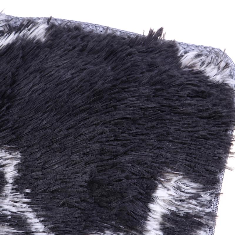 Covor Shaggy Tie-Dye Imprimat Pluș Podea Covorașe Pufoase Covor de Zonă Covorașe pentru Camera de Zi