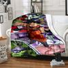 1pz Coperta in Flanella con Stampa DRAGON BALL, Alta qualità per Tutte le Stagioni, Arredamento per la Casa, Calore e Comfort, Perfetta per Regali di Natale