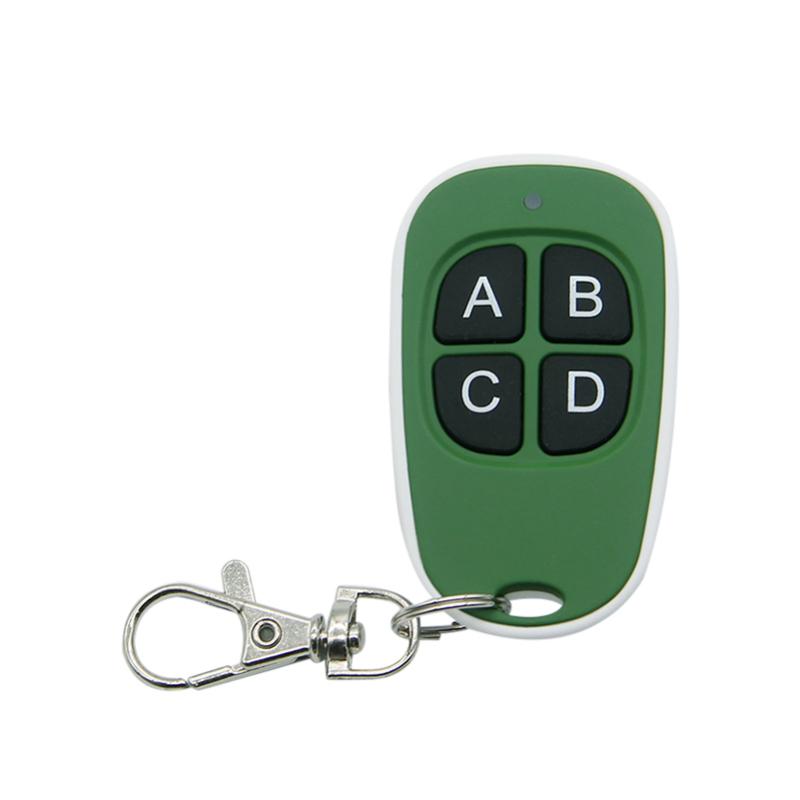 Garage Door Remote Control 433mhz 4 Keys Copy Cloning Electric Gate Remote Controller Duplicator Key