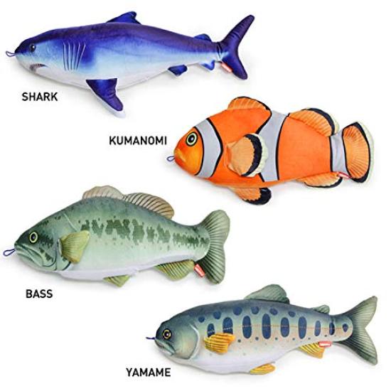 Stream Trail FiiiiiSH Fish Cushion & Pillow, Clownfish, 30 X 22 X 10 Cm