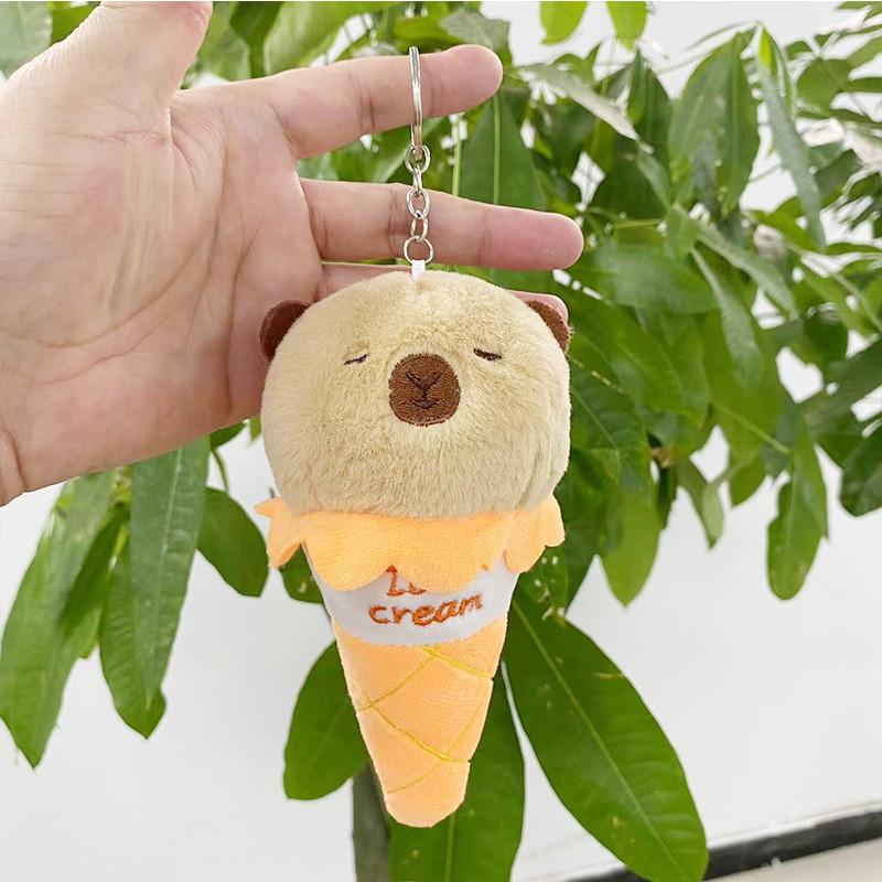 Llavero de Peluche Caprichoso de Oso Helado, Muñeco de Peluche Suave para Niños y Coleccionistas