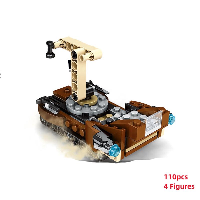 MOC Fighter X Figure Blocchi da costruzione assemblati Mattoni educativi Giocattoli per bambini Kit per bambini Regali K009-K012