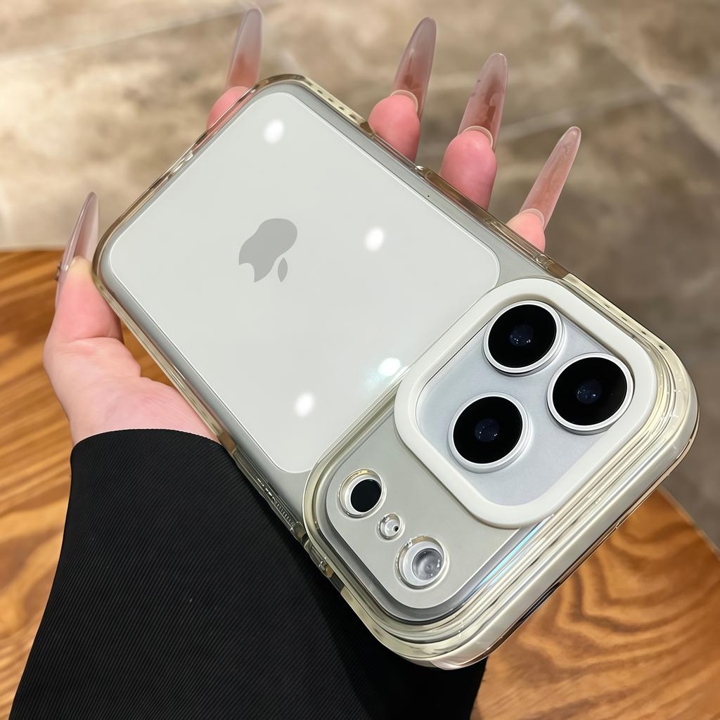 Luxusní průhledný kryt na telefon Pro iPhone 11 12 13 14 15 16 17 Pro Max Plus Air Clear Bumper Zadní kryty