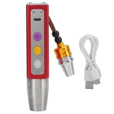 Jade Identification Flashlight USB Rechargeable Multifunctional Identification Lamp for Jewelry