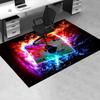 "Flaming Ace of Spades Playing Cards - Neon Poker Deck"Office Mat Home Decor Office Desk Chair Carpet for office ph80