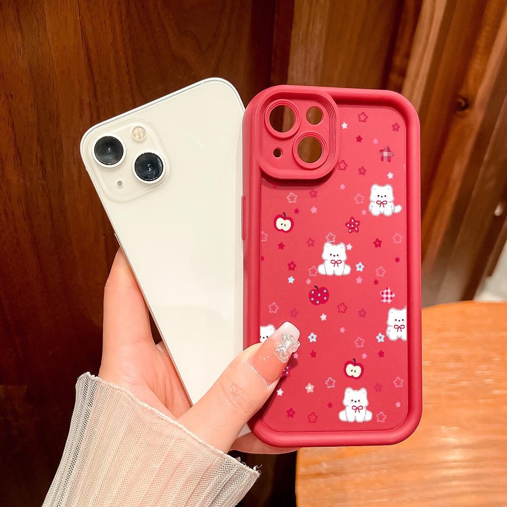 Soft Silicone Phone Casing Full Cover Camera Shockproof Protection Case for Huawei Honor Infinix Tecno iPhone Motorola Google