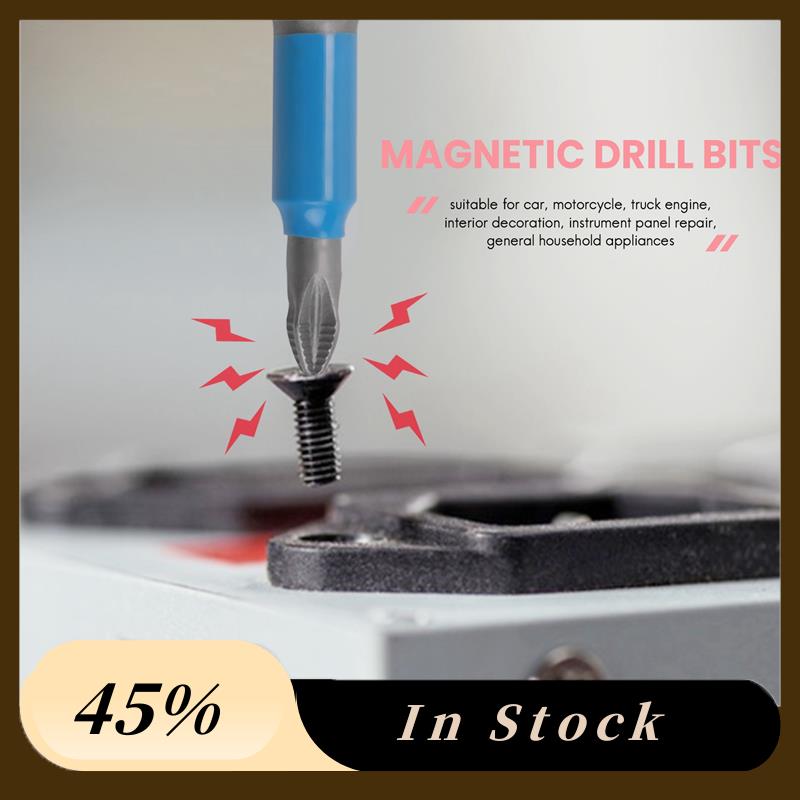 A60Z24 Pcs Magnetic Anti Slip Screwdriver Bits Set PH1 PH2 PH3 PZ1 PZ2 PZ3 Impact Driver Bit Set 1/4 Inch Hex Shankmay