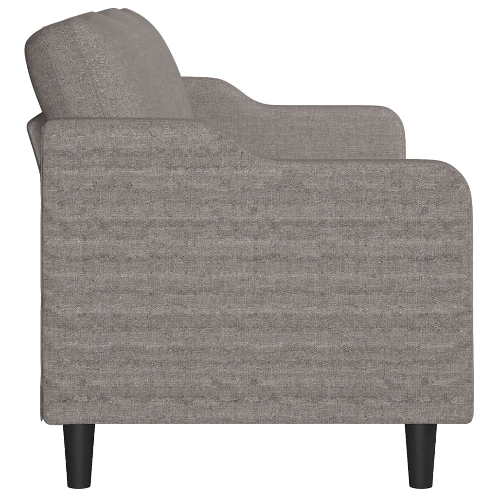 3 Seater Sofa Taupe 180 cm Fabric