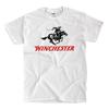 Winchester Logo Weißes T-Shirt - Schneller Versand! Gute Qualität! Unisex-T-Shirts