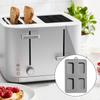 4 Gitter Brotmaschine Abdeckung Silikon Toaster Deckel Toaster Maschine Abdeckung Brotbackautomat Abdeckung Staubschutz Für Sandwich