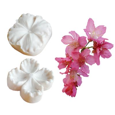 NEW Cherry Blossoms Veiner Silicone Mould Cake Decorating Chocolate Mold Fondant Gumpaste Clay Sugarcraft Tools M2129