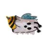 Adorable Bee Ghost Shark Claw Clip - Fun & Cute Hair Accessory for Women (Halloween Edition)