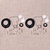 2 Sets Carburetor Repair Kit Diaphragm Float Cut-off Valve Motorcycle Fit for Honda Shadow VT1100 VT 1100 New