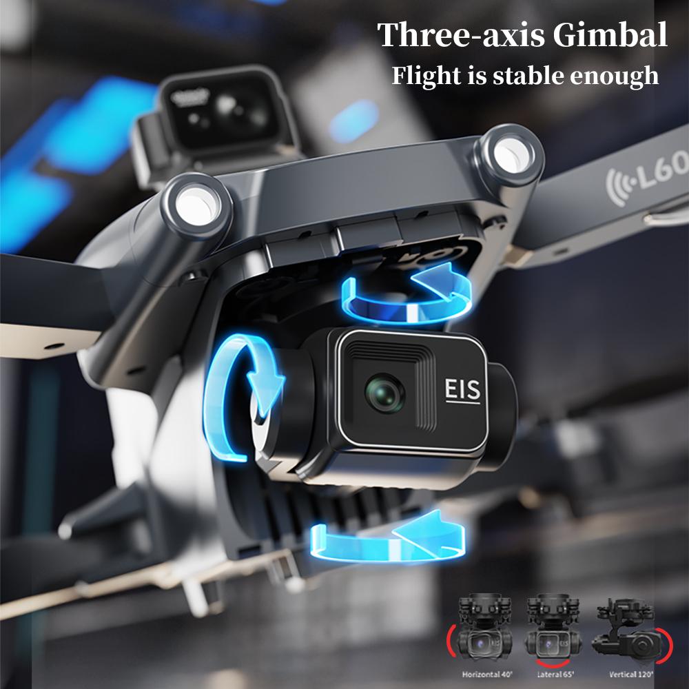 L600 PRO MAX 8K Ultra Camera Drone 3-Axis Gimbal GPS Positionting Return 360° Laser Obstacle Avoidance Optocal Flow Positioning
