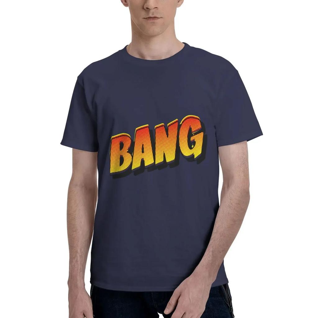 Bang Bang Streetwear Koszulka Vintage T-shirt Koszulka Wędkarstwo Ubrania Anime Odzież Męska Codzienna Bawełna Cztery Pory Roku Codzienne Góry