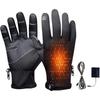 Rechargeable Heated Gloves for Women Men, Thin Heated Gloves for Winter, Waterproof & Non-Slip Heating Glove, 3/1 Adjustable Heating Modes