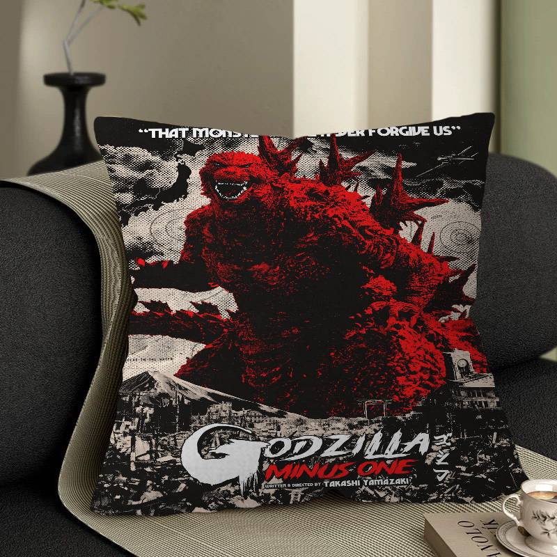 G-Godzillas Anime Pillow Gifts Home Office Furnishings Bedroom Sofa Car Cushion Cover Case 45x45cm
