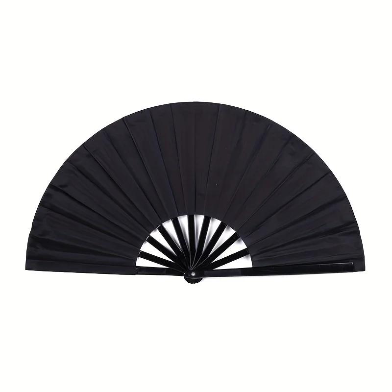 

1pc Kung Fu Fan Square Chinese Symphony Handheld Fan Fitness Dance Classic Kung Fu Fan Tai Chi Chinese Dance and Martial Arts чёрный