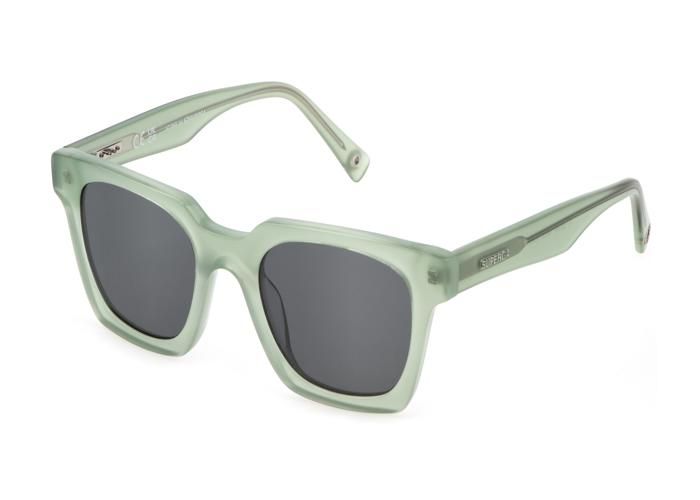 Lunettes de Soleil Sting SST476 49/21/140 06UG TOP VERDE+VERDE CHIARO OPALINO Acetato UNISEX TOP VERDE+VERDE CHIARO OPALINO SOL 49