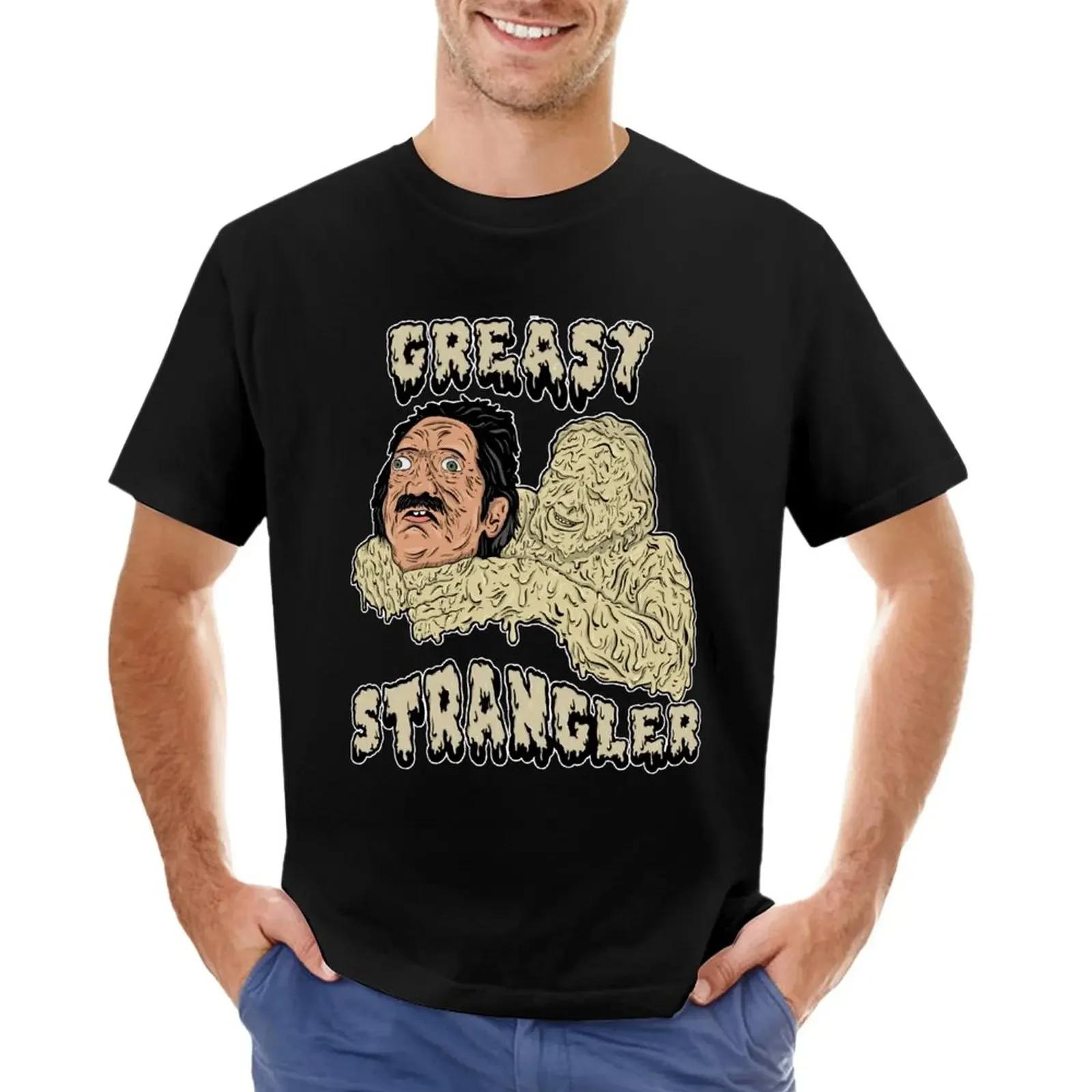 

the greasy strangler TShirt funnys vintage Mens cotton tshirt 4XL