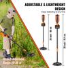 SucceBuy Metal Detector for Kids 6 Inch 25''-37'' Adjustable Length IP68 Waterproof Search Coil & LCD Display for Detecting Gold