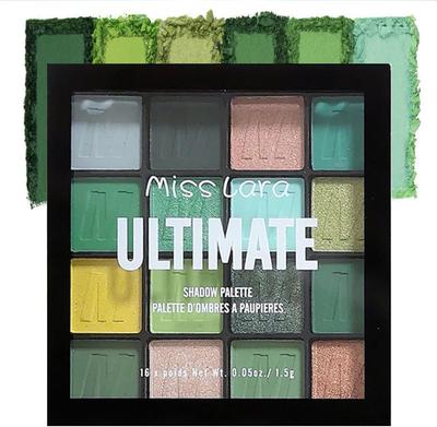 16-Color Eyeshadow Palette - Popular Eyeshadow Palette, Black, High Pigmentation, Long-lasting Color, Perfect for Daily & Party Makeup, Smoky Look