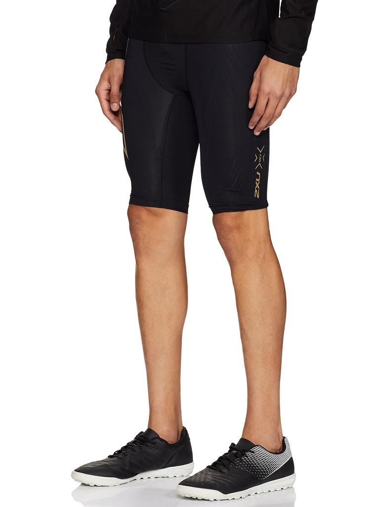 [2XU] MCS RUN COMPRESSION TIGHTS Running compression short tights MA5331B BLKGRF M