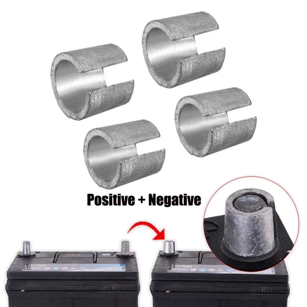 2Pairs Positive Negative Post Car Battery Terminal Adapter  for Car Battery Terminal Replacement