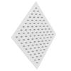 8-inch Square Air Booster Universal Adjustable Nozzle Shower