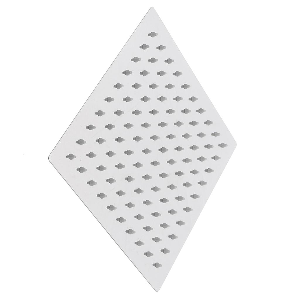 8-inch Square Air Booster Universal Adjustable Nozzle Shower