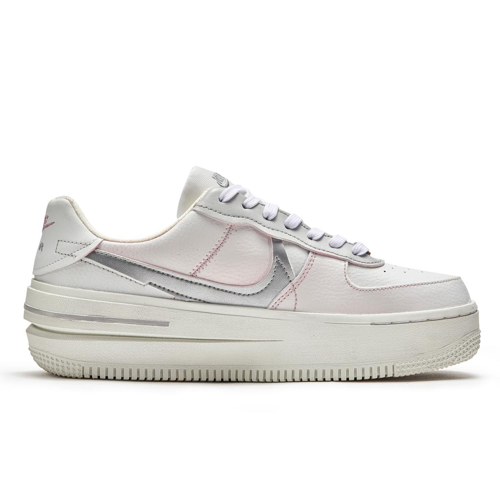 Nike Air Force 1 ADCDAVINCI Confession Book Lucky Star Slip-Resistant Low-Top Skateboard Shoes Women's Pink White DJ9946-101(TeamM-)