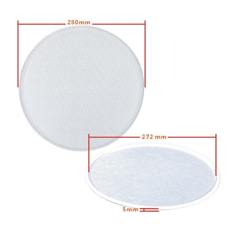 4/5/6.5/8inch Ceiling Speakers Cover Decorative Round Metal Net Mesh Grille Ceiling Speakers Grill Holder Mouting Base